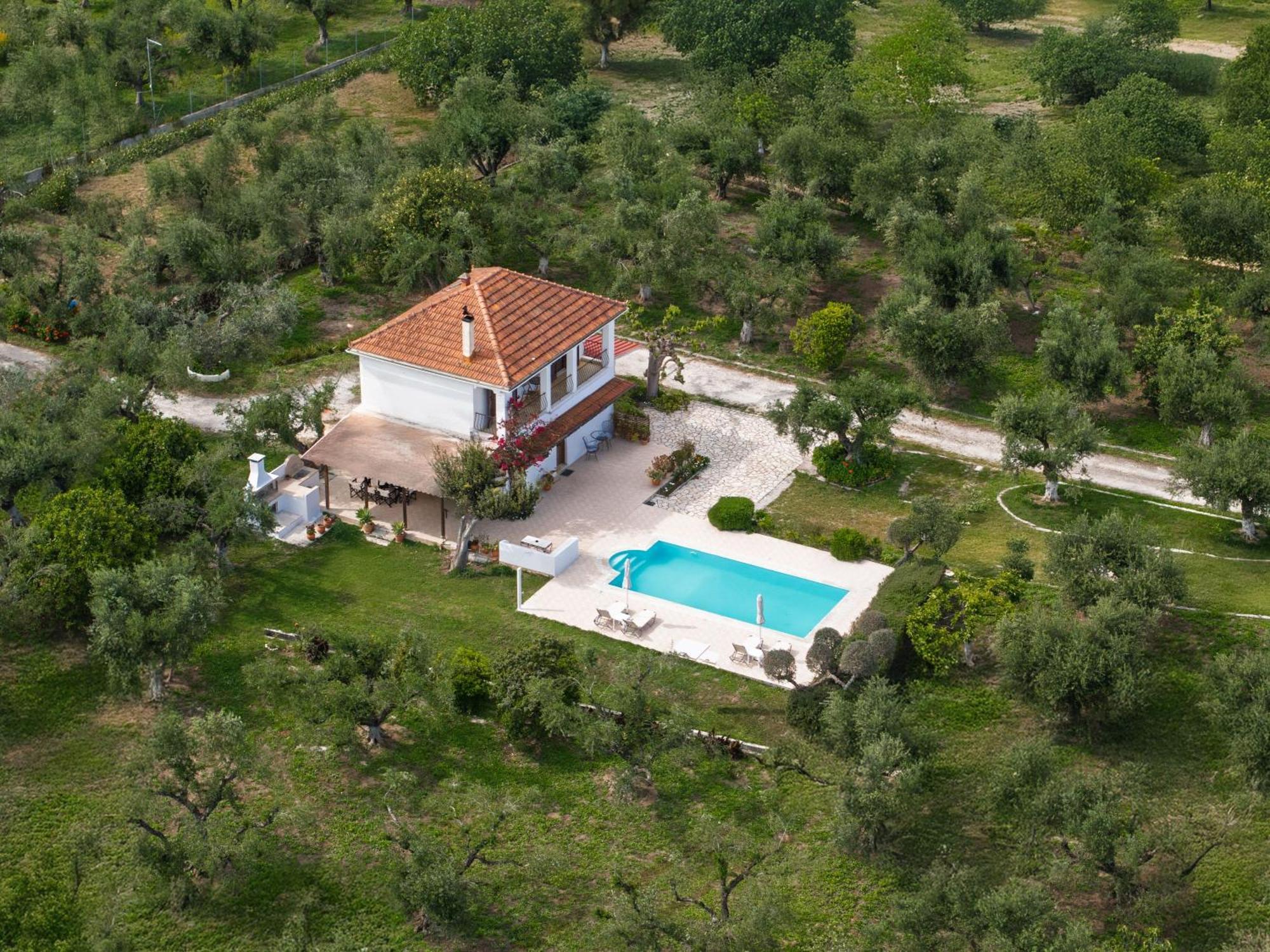 Villa Lola - 3 Bedrooms & Private Pool Lithakia  Luaran gambar