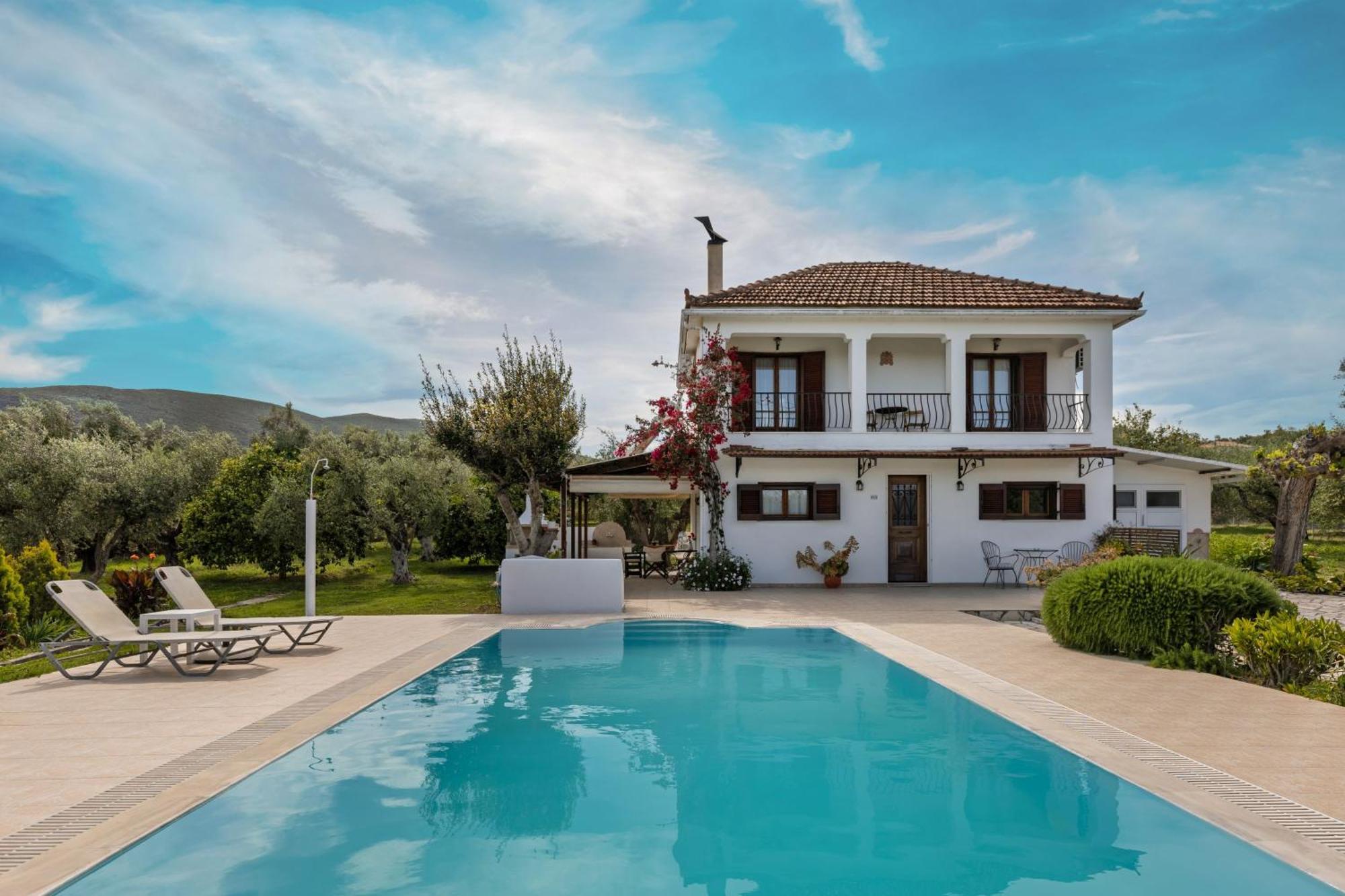 Villa Lola - 3 Bedrooms & Private Pool Lithakia  Luaran gambar