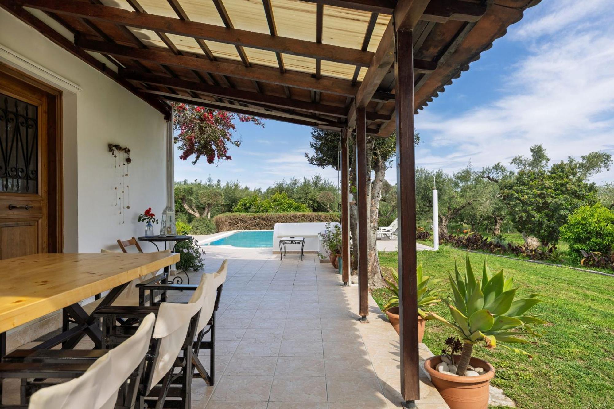 Villa Lola - 3 Bedrooms & Private Pool Lithakia  Luaran gambar