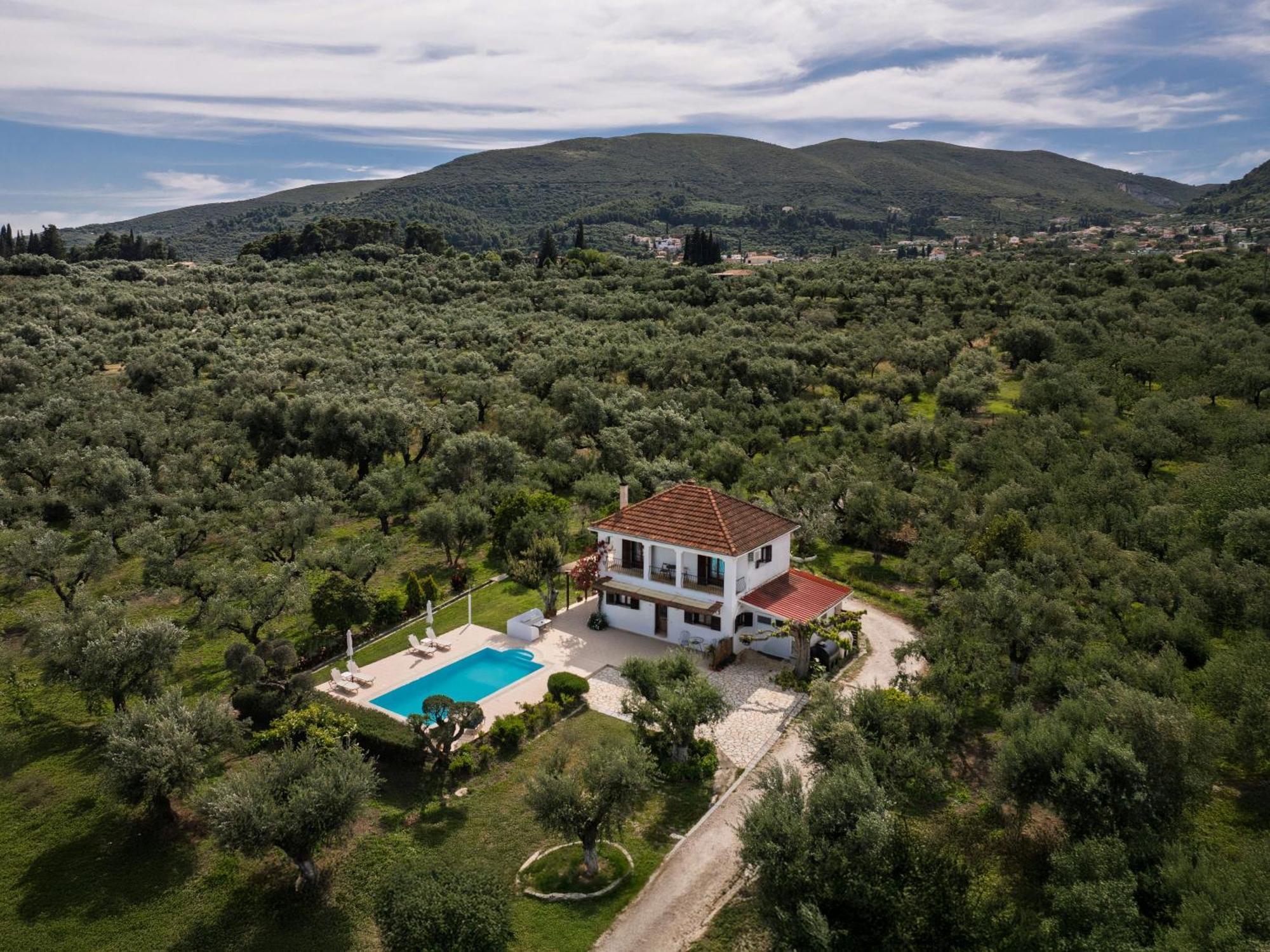 Villa Lola - 3 Bedrooms & Private Pool Lithakia  Luaran gambar